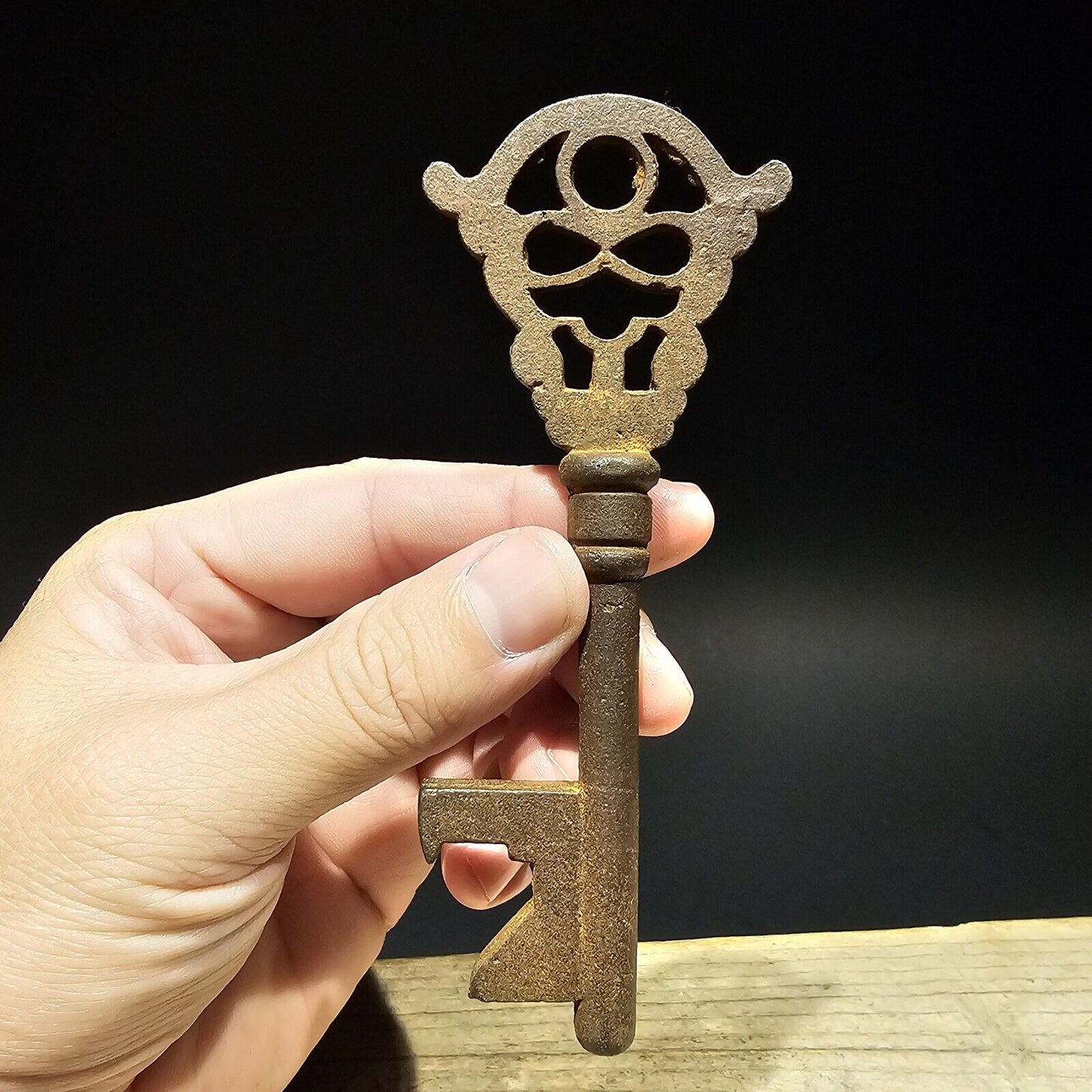 5" Antique Vintage Style Iron Large Key
