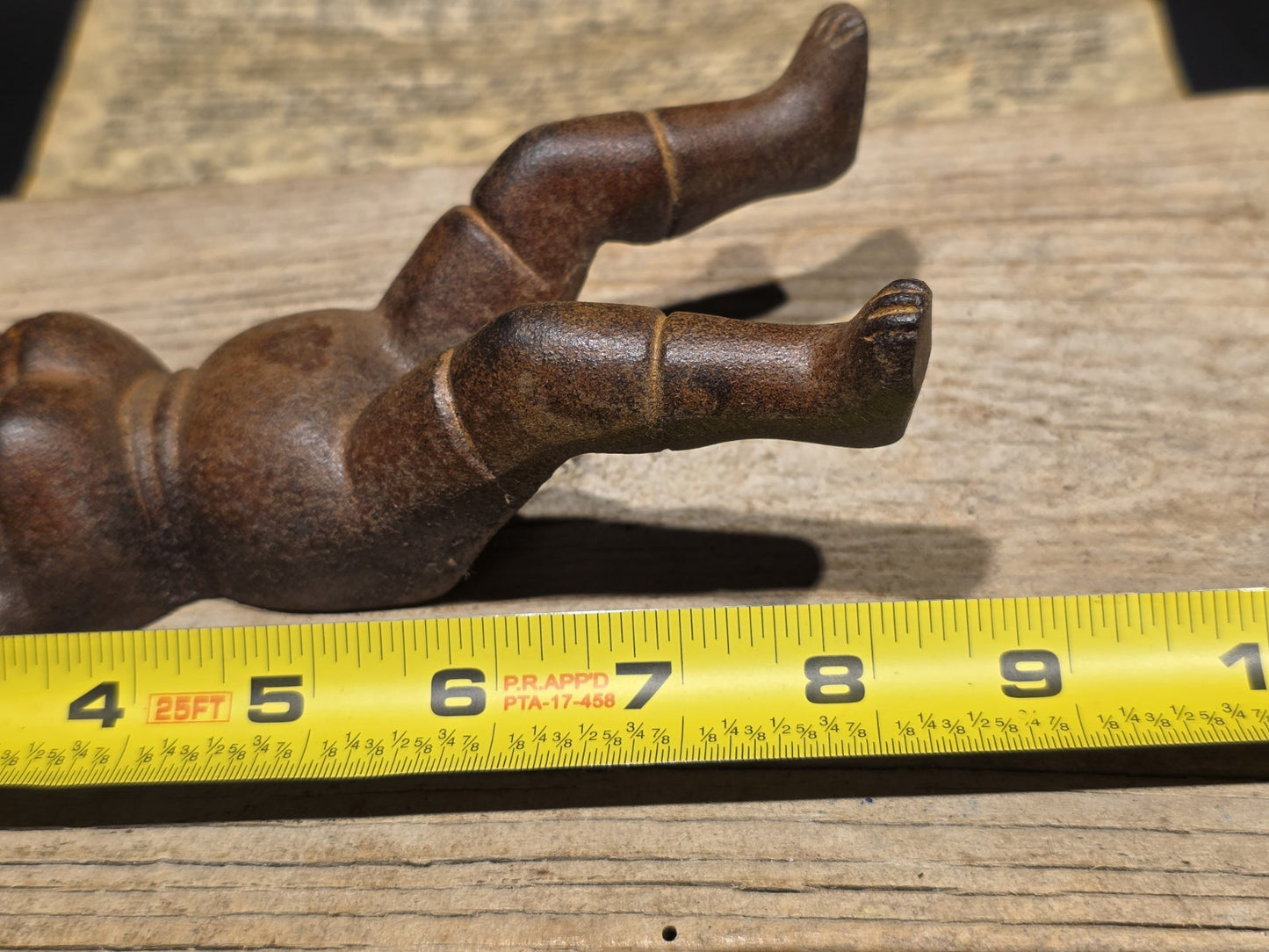 8.5" Antique Style Cast Iron Figural Boot Jack – Vintage Style Lady Boot Remover