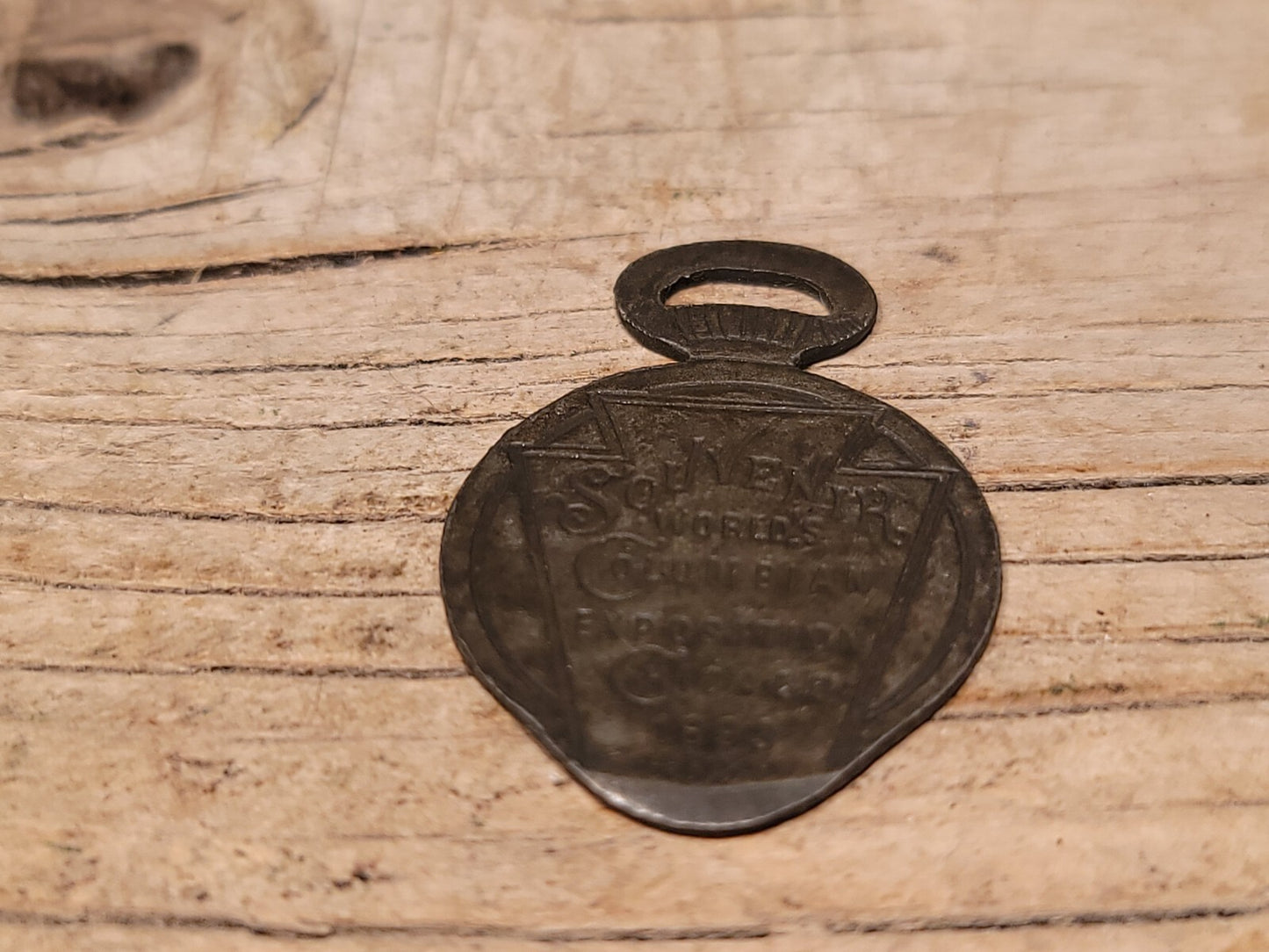 Antique Vintage Style Pocket Watch Case Opener Souvenir