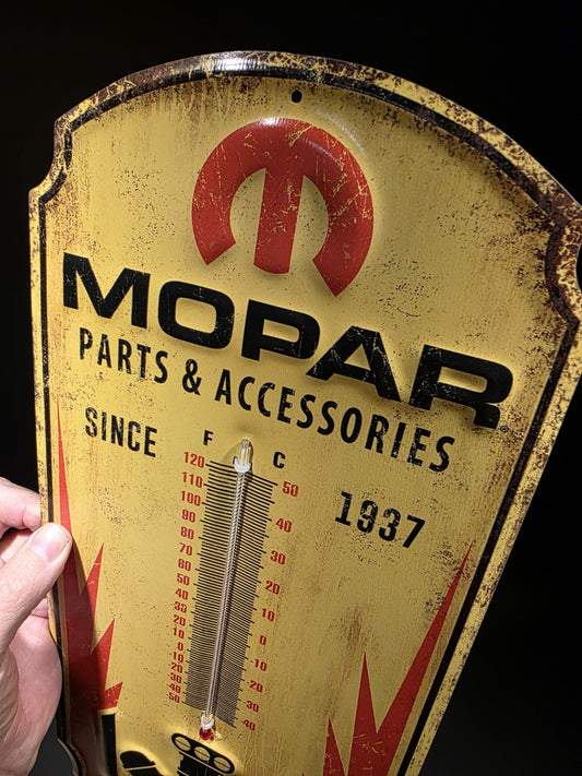 17.5 " Metal Vintage Style Mopar Thermometer Sign