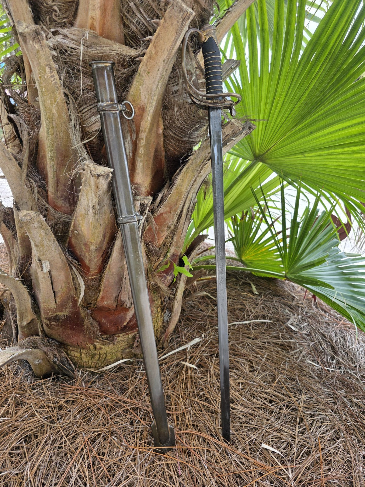 40" Antique-Style 1850 Confederate Civil War Sword