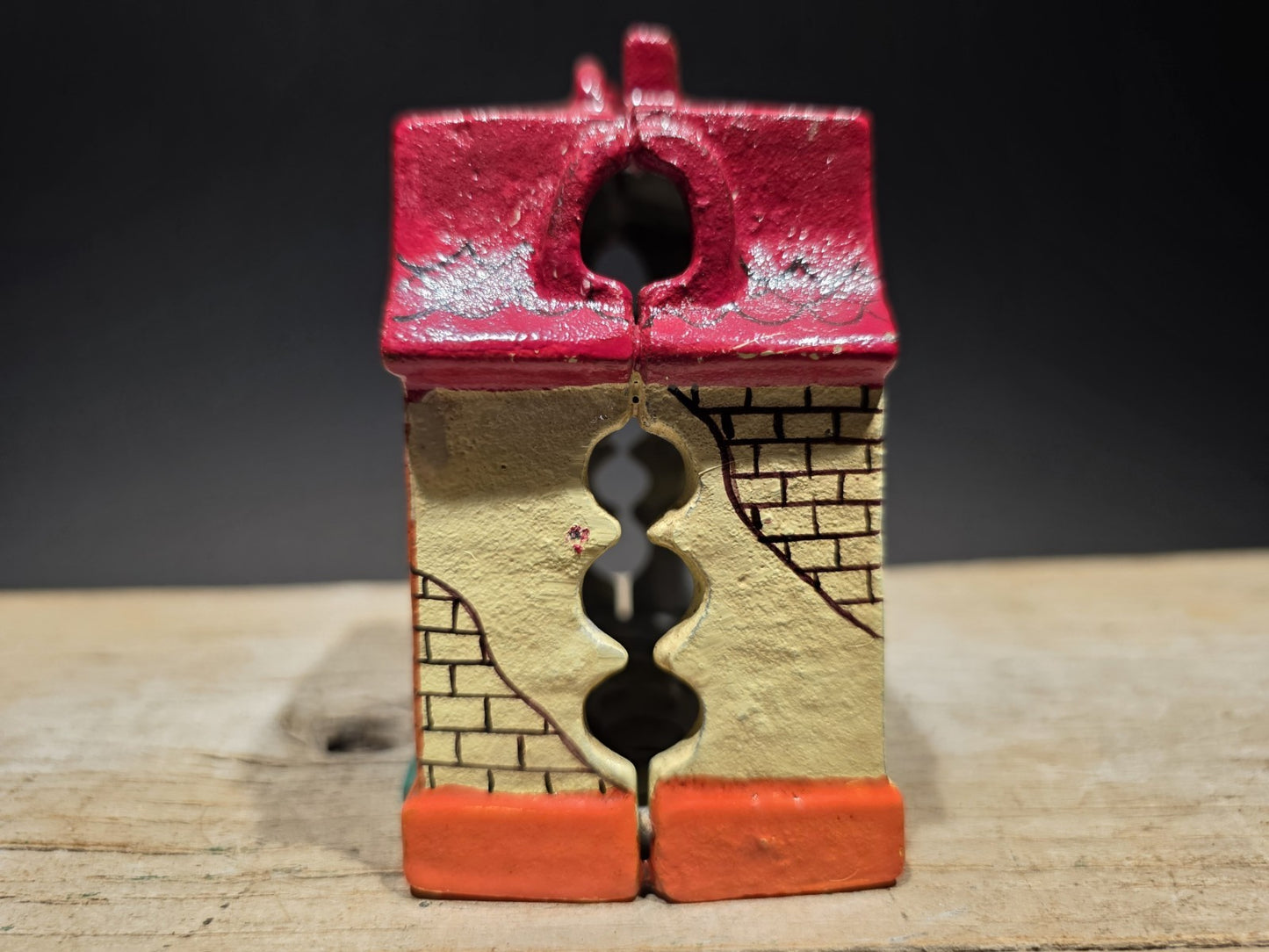 Antique Style Cast Iron Magic Coin Bank