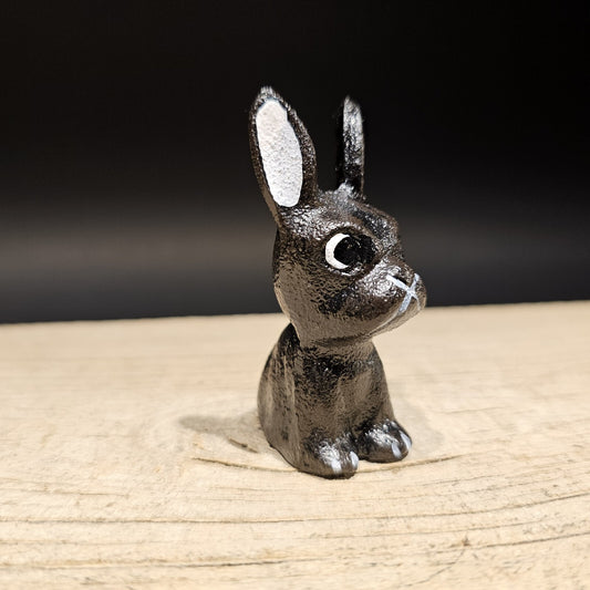 Antique Vintage Style Cast Iron French Bulldog Figure