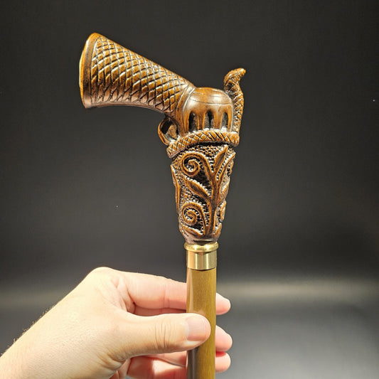 Antique Style Wood Walking Cane