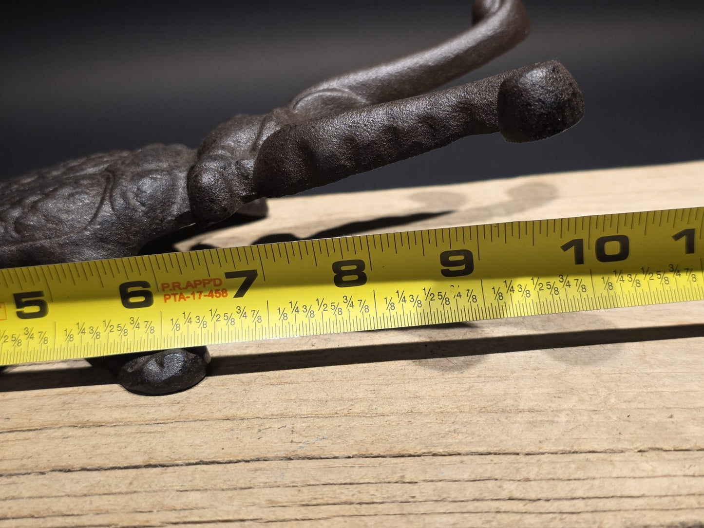 10" Vintage Style Cast Iron Beetle Boot Jack