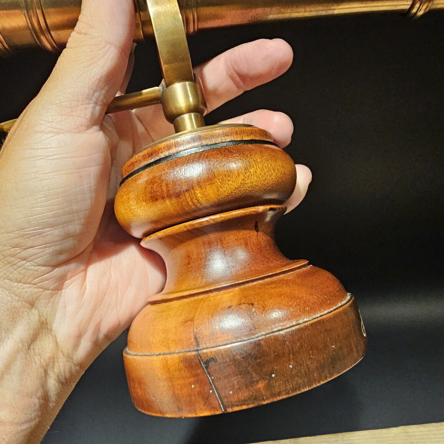 10" Vintage Antique Style 1805 Brass Signal Cannon Model