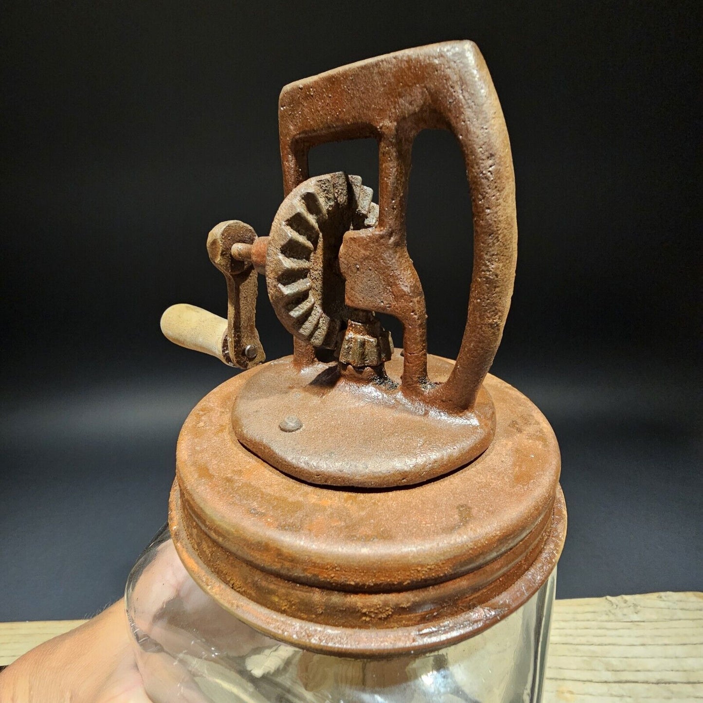 12" Antique Vintage Style Dazey Butter Churn