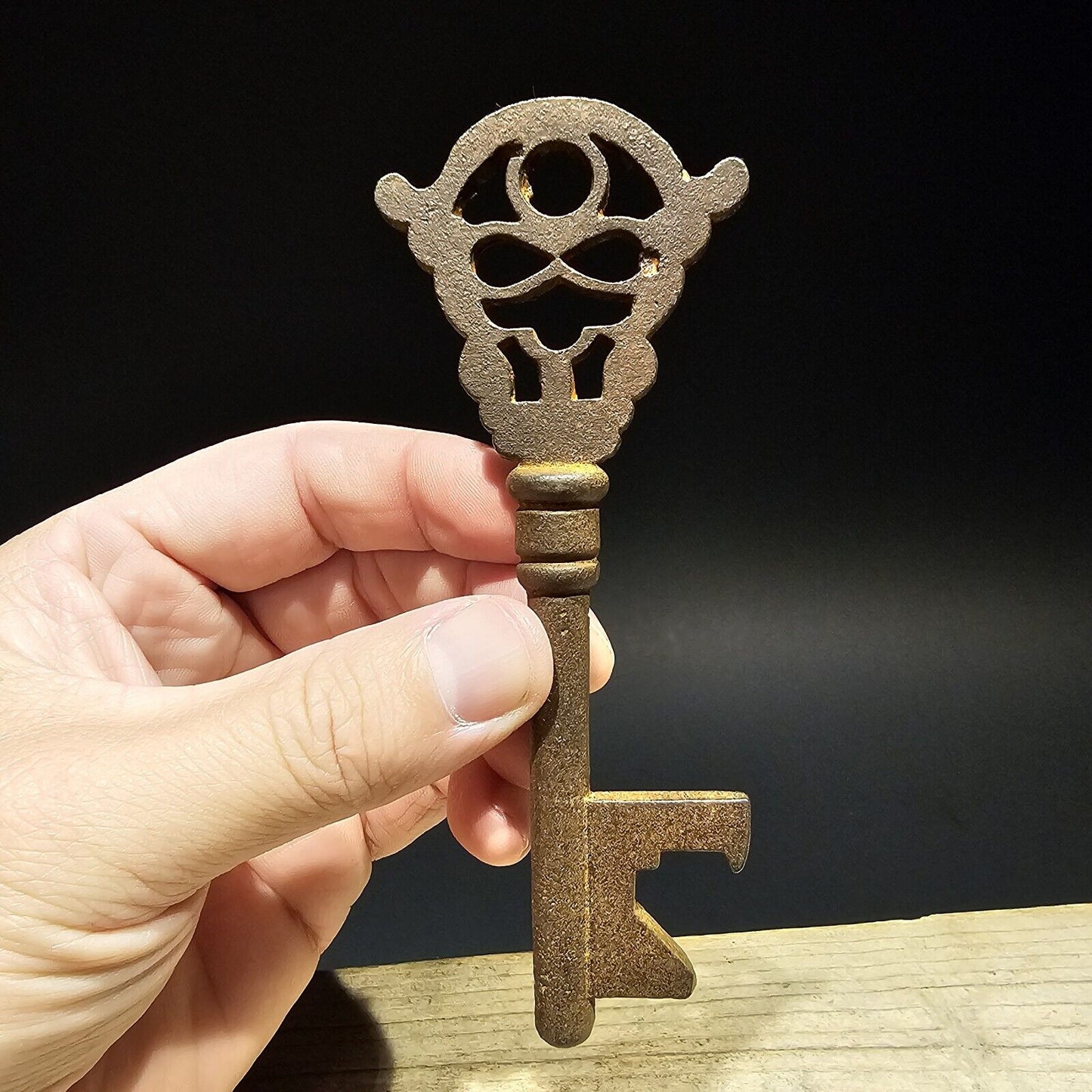 5" Antique Vintage Style Iron Large Key