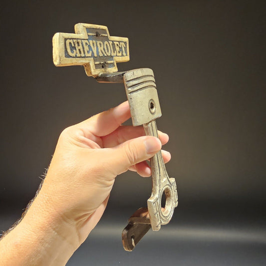 9 3/4" Antique Style Cast Iron Chevrolet Door Gate Handle