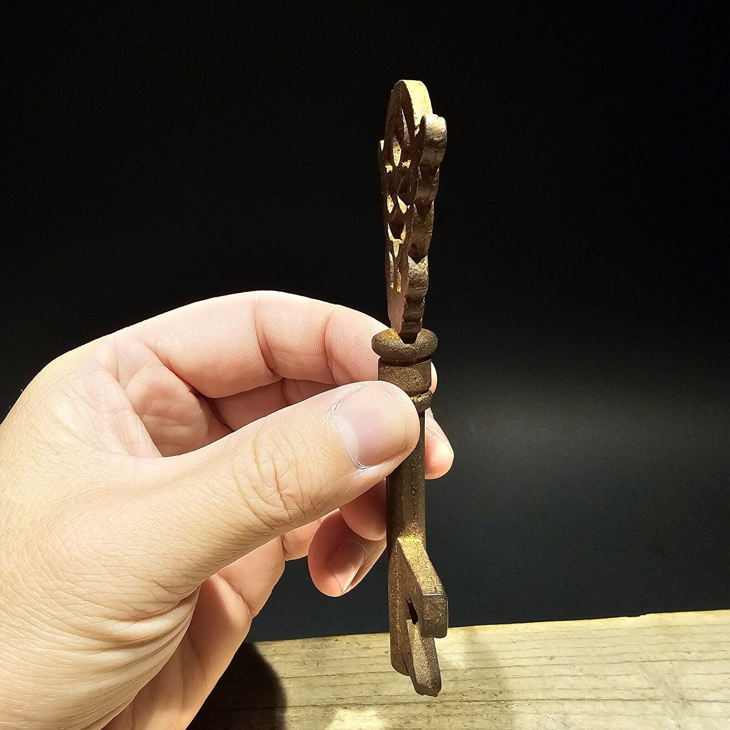 5" Antique Vintage Style Iron Large Key