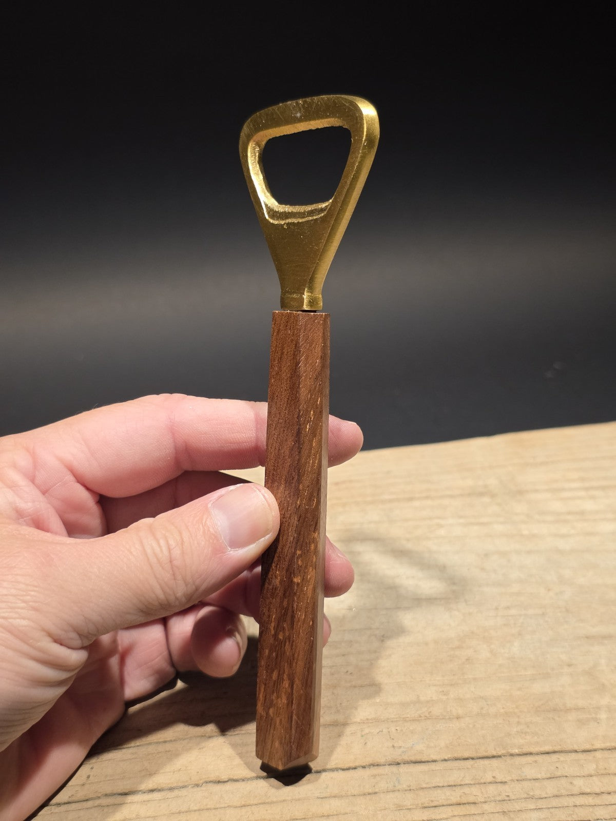 6" Vintage Style Bottle Opener Wood Handle