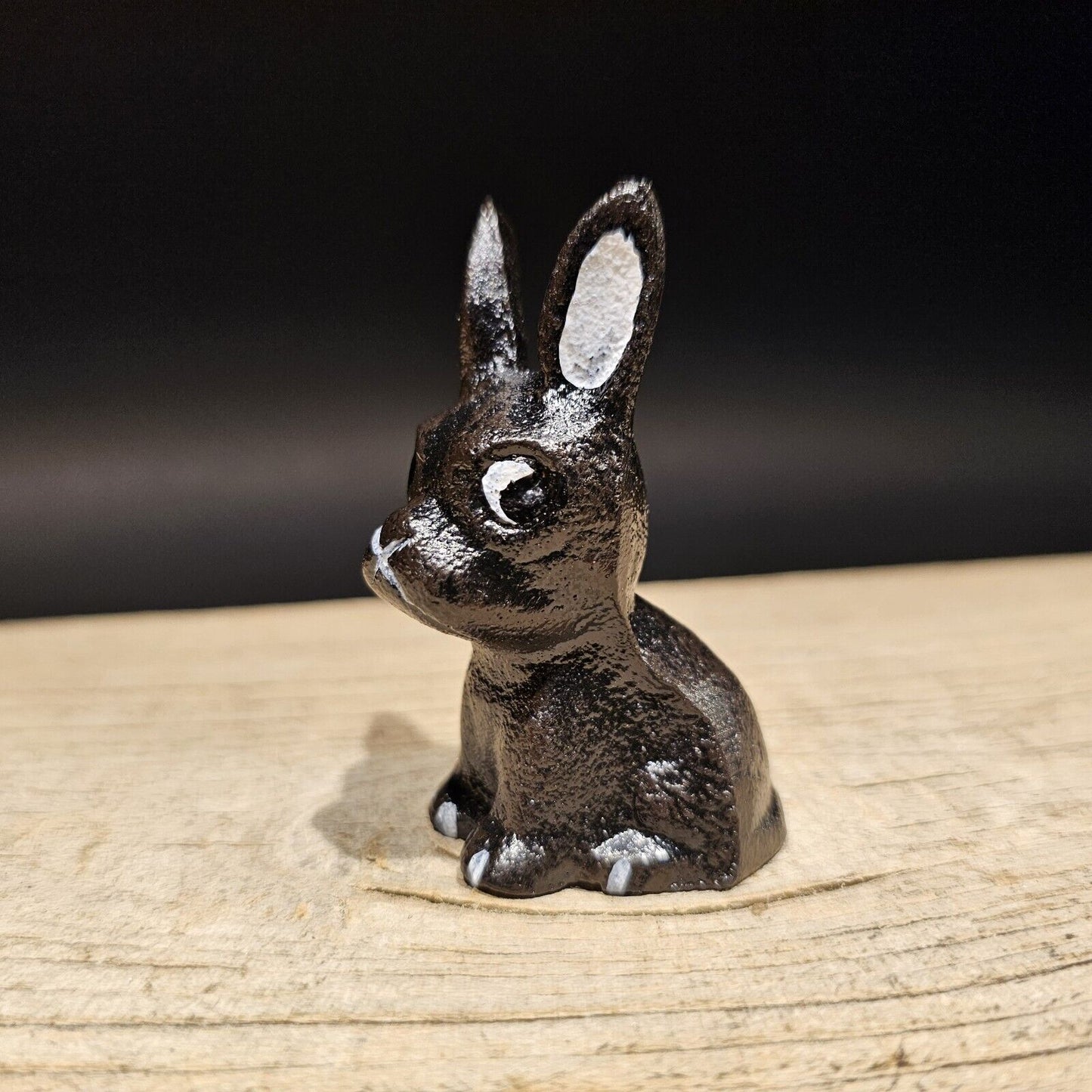 Antique Vintage Style Cast Iron French Bulldog Figure