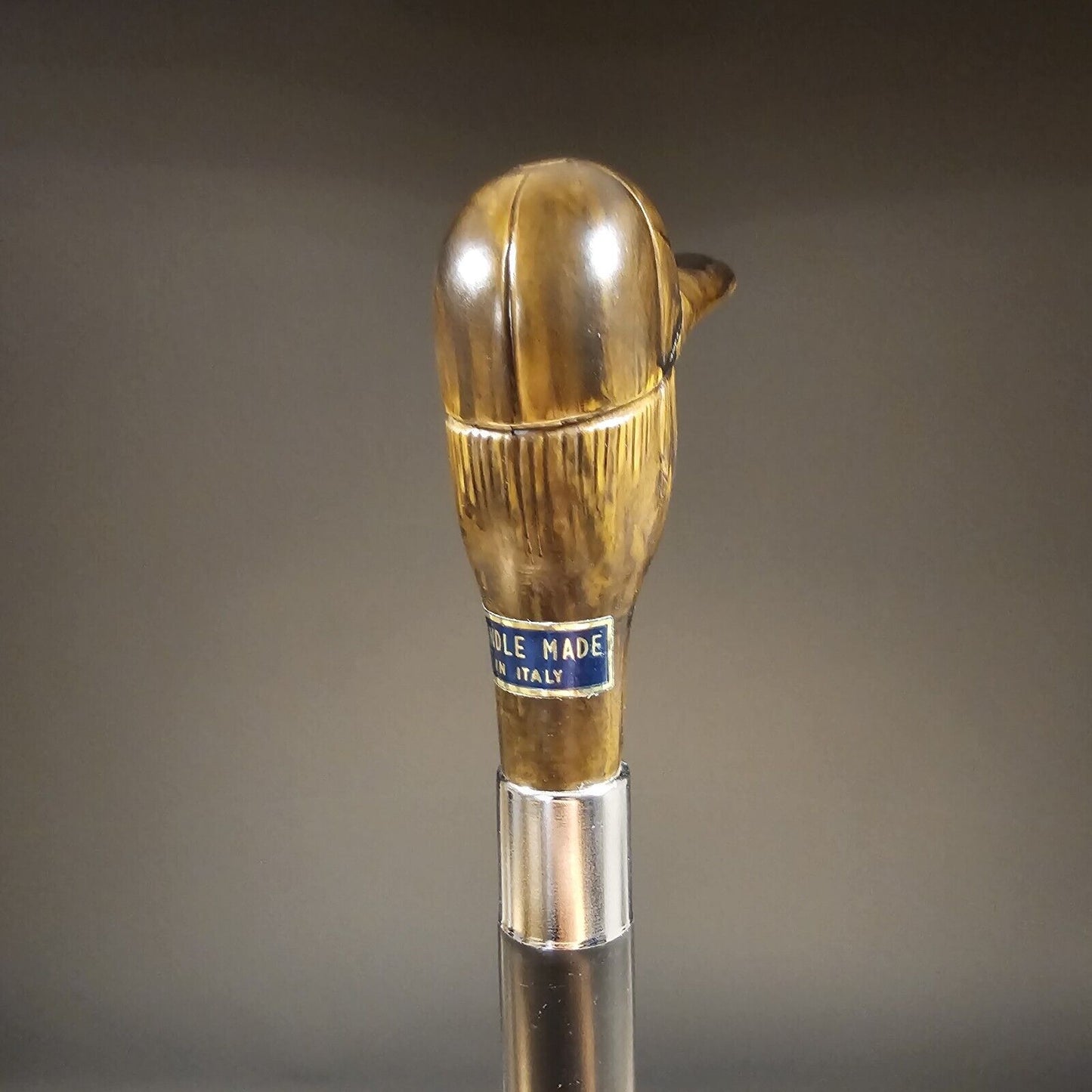 36" Antique Style European Jockey Walking Stick Cane