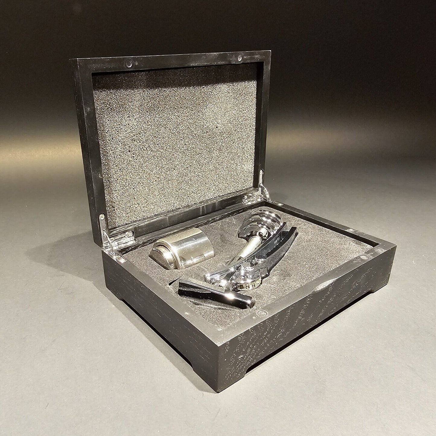 Vintage/Retro Style Ratchet Corkscrew Wine Bottle Opener Gift Set Box