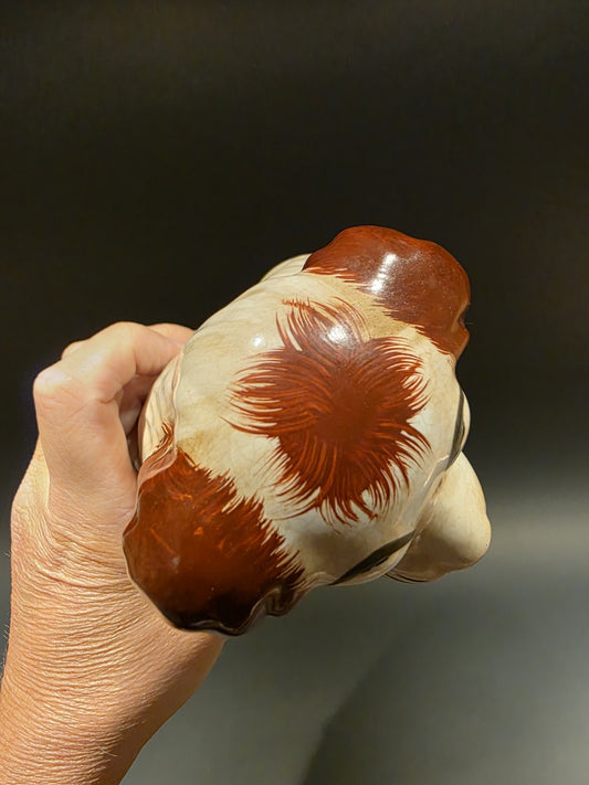 8" Antique Vintage Style Staffordshire Spaniel Dog Figurine