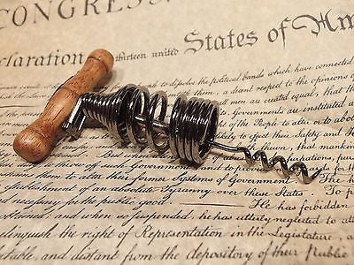 Antique Vintage Style Spring Assisted Direct Pull Corkscrew Wine Bottle Opener - Early Home Decor
