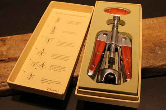 Laguiole Corkscrew with wood Handles Vintage Style - Early Home Decor