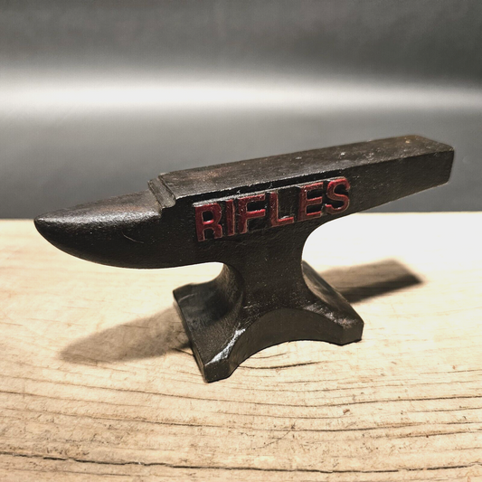 Vintage Antique Style Cast Iron "Winchester"  Miniature Anvil