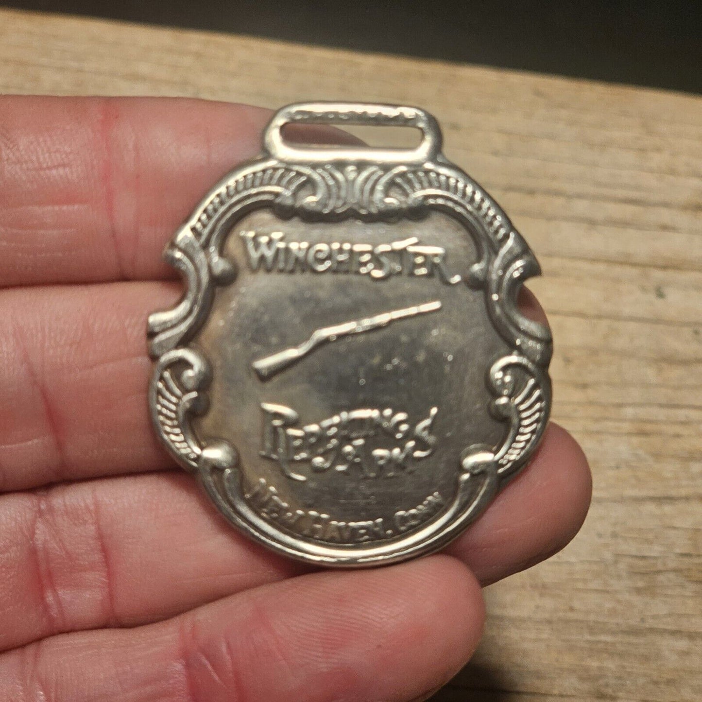 Vintage Style Winchester Watch Fob Souvenir