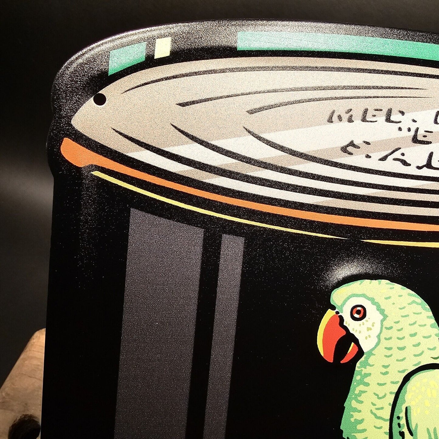 Antique Vintage Style Metal Dolly Motor Oil Car Sign