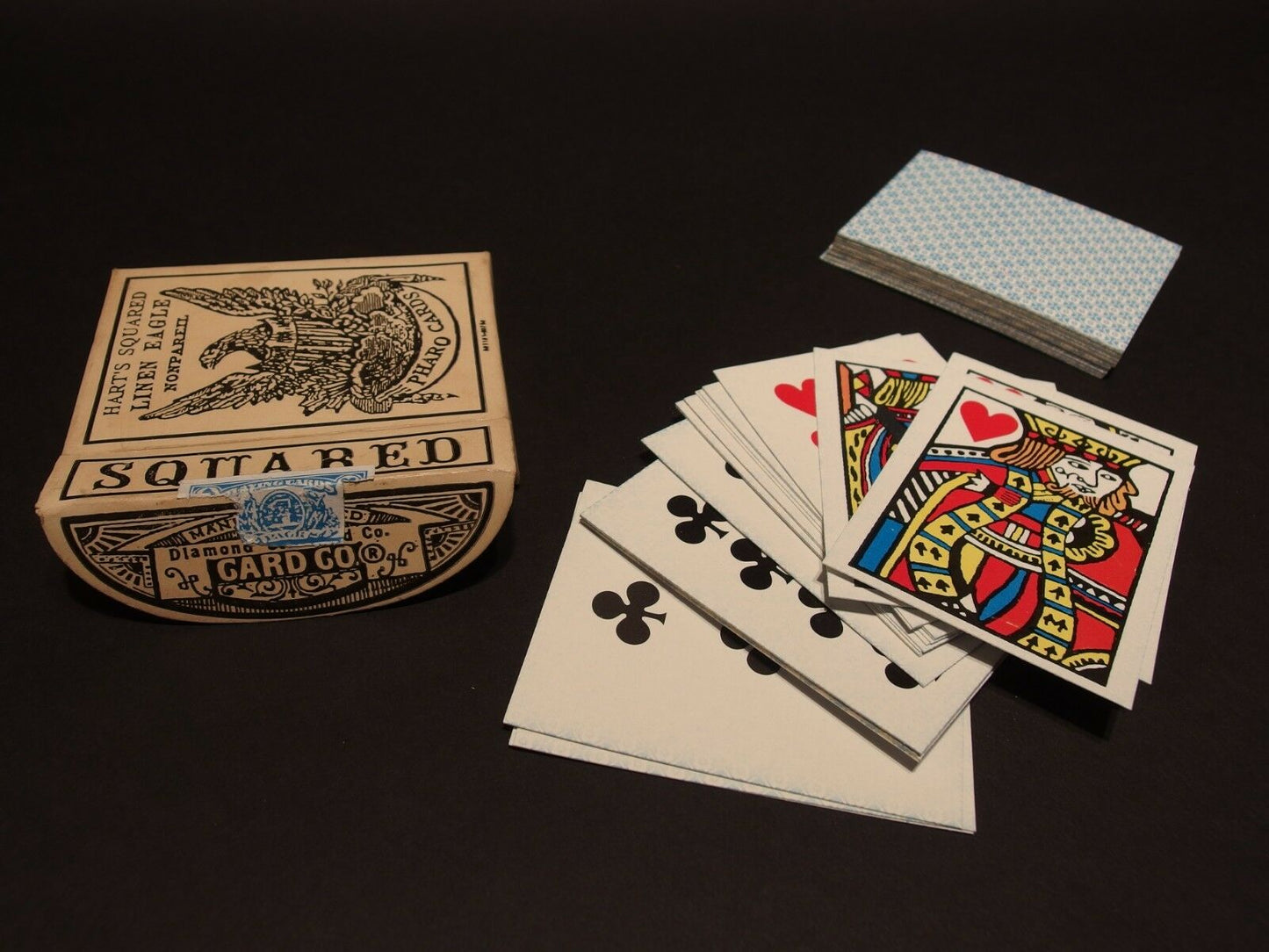 Antique Vintage Style 19th C Deck of Playing Cards - Early Home Decor