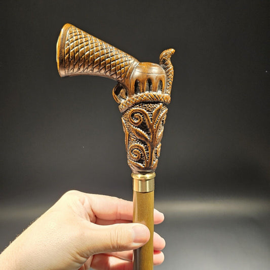 Antique Style Wood Walking Cane