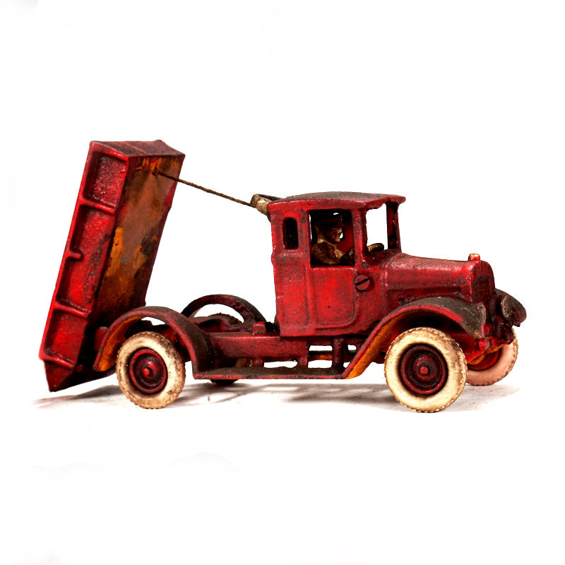 Dump Truck W/Rubber Wheels