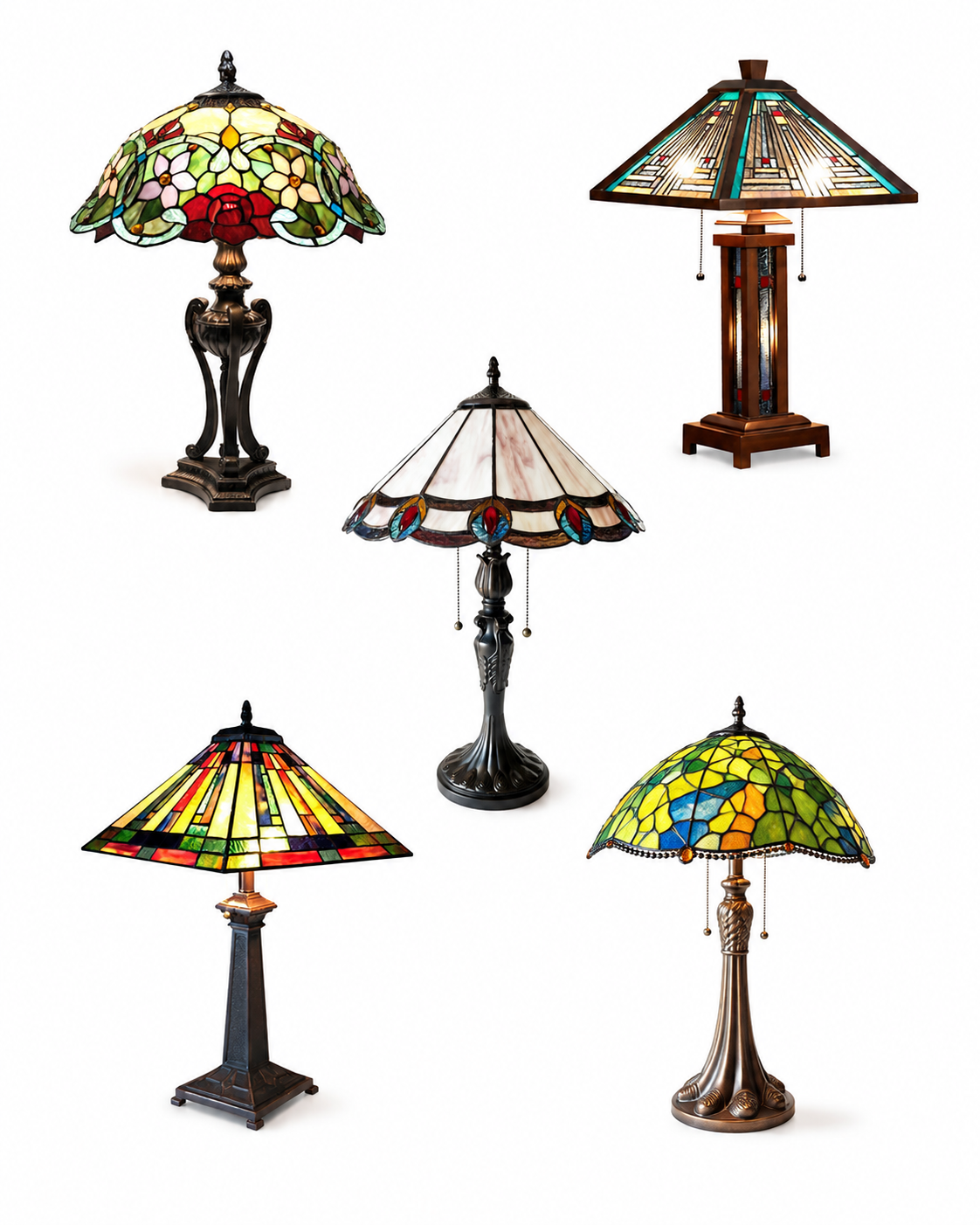 Stained Glass Table Lamps