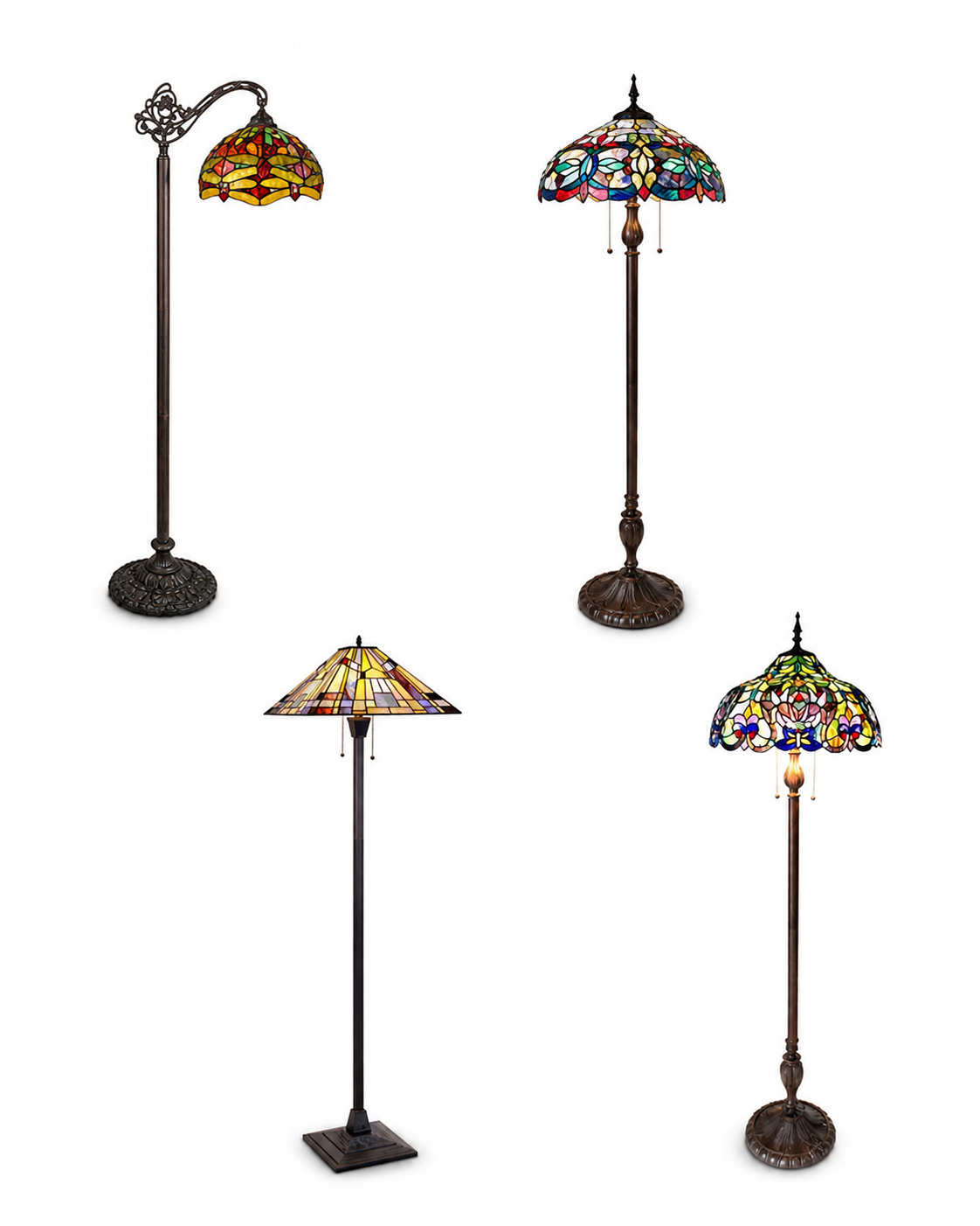 Stained Glass Floor Lamps