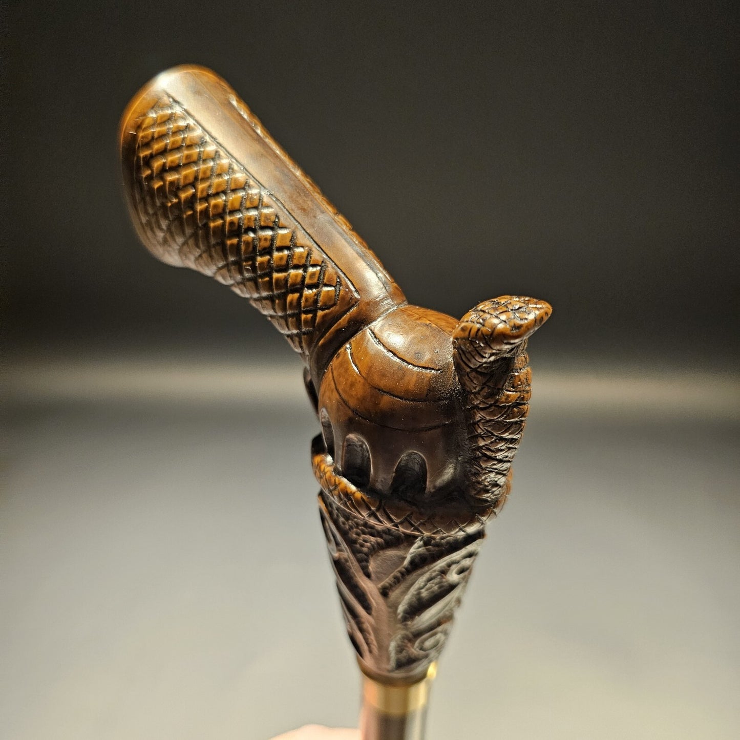 Antique Style Wood Walking Cane