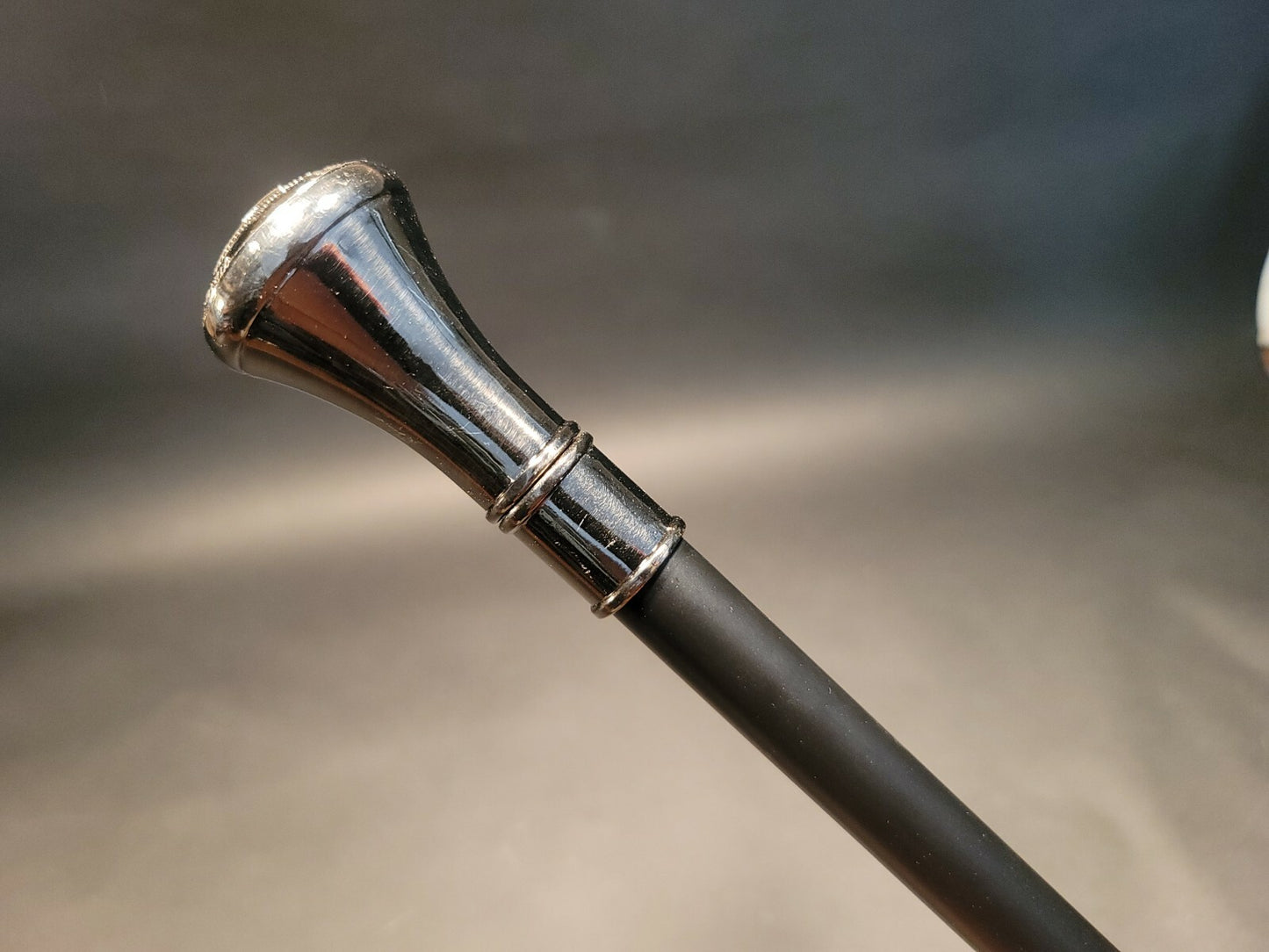 36" Vintage Antique Style Free Masons Metal Walking Stick Cane 