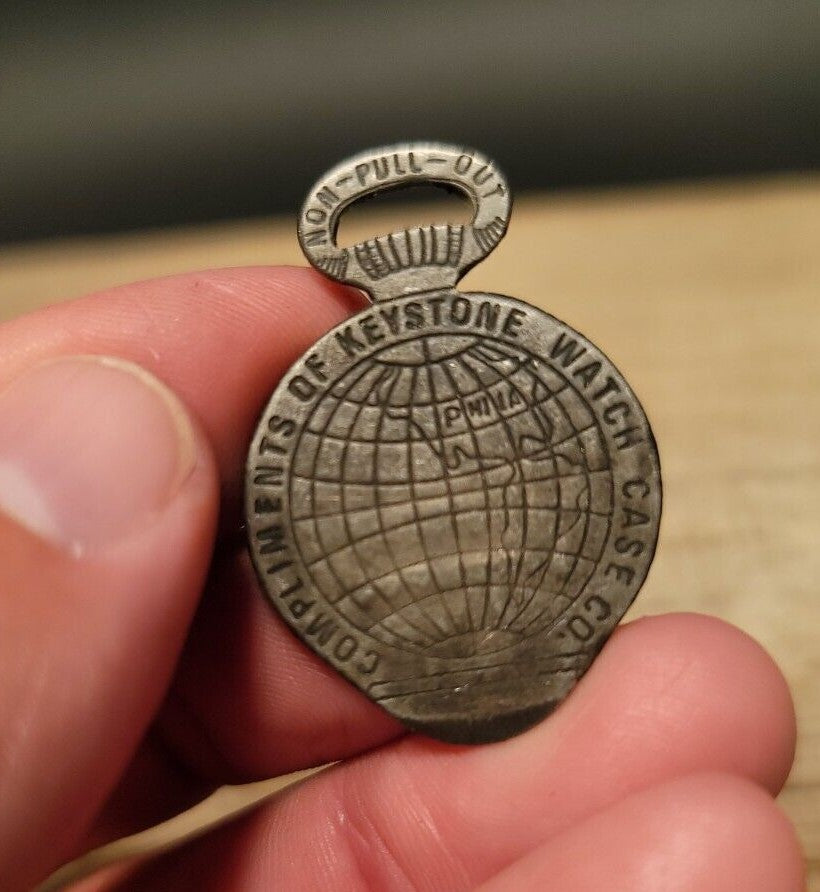 Antique Vintage Style Pocket Watch Case Opener Souvenir