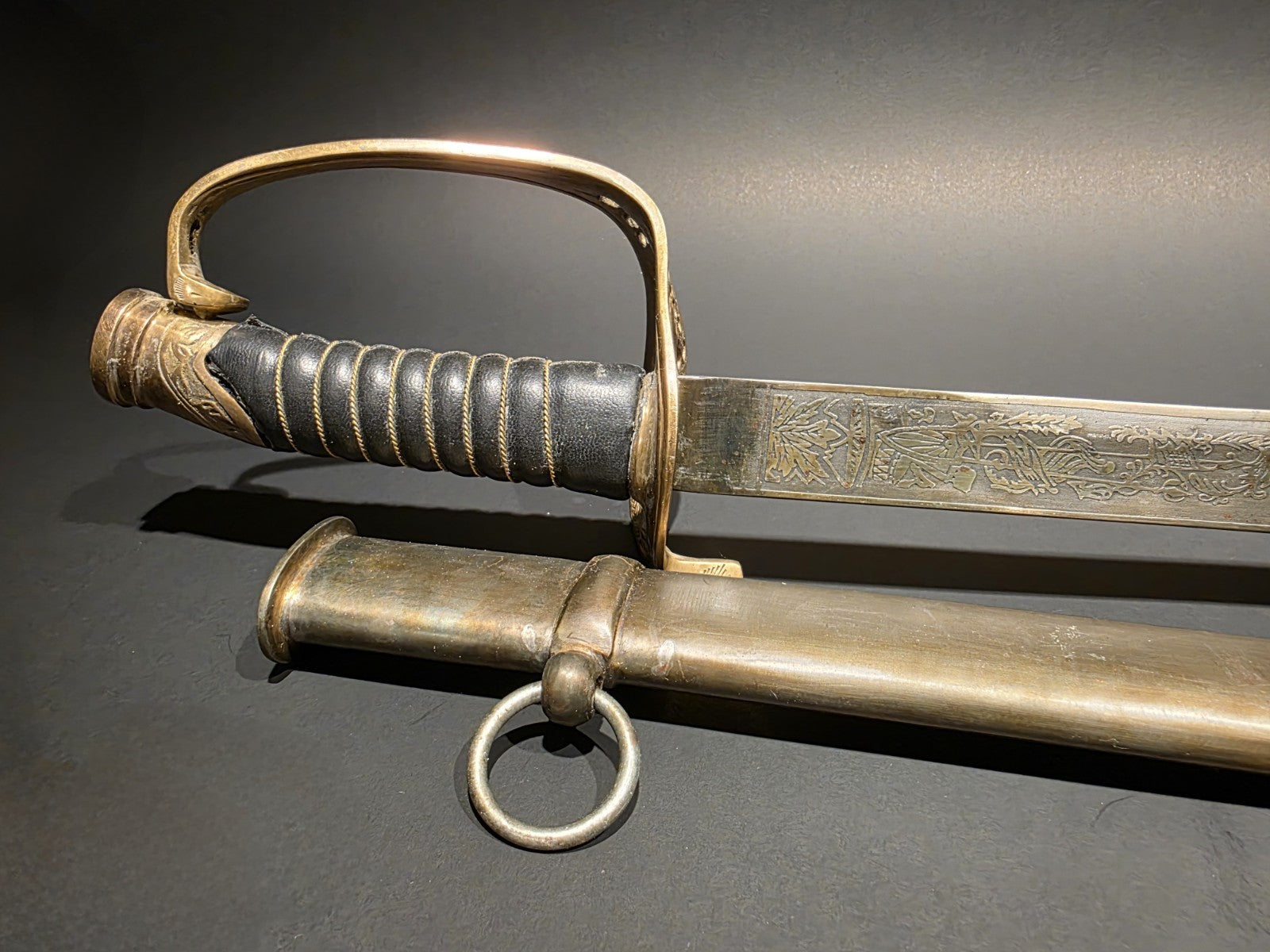 Antique-Style 1850 Union Officer’s Civil War Sword