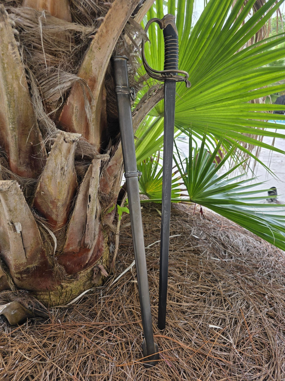 40" Antique-Style 1850 Confederate Civil War Sword