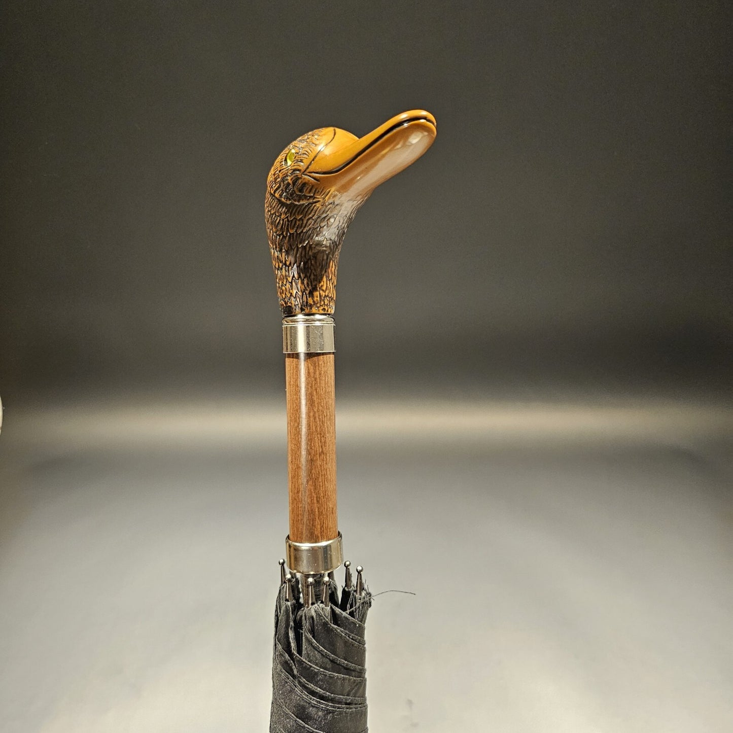 Antique Style Mallard Head Umbrella