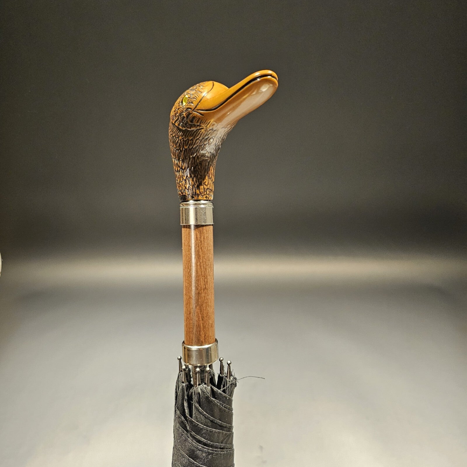 Antique Style Mallard Head Umbrella