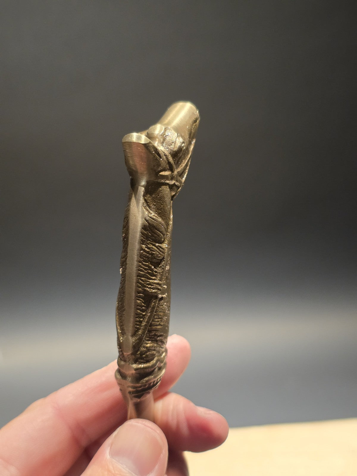 8 1/2"  Vintage Style Brass Horse Letter Opener
