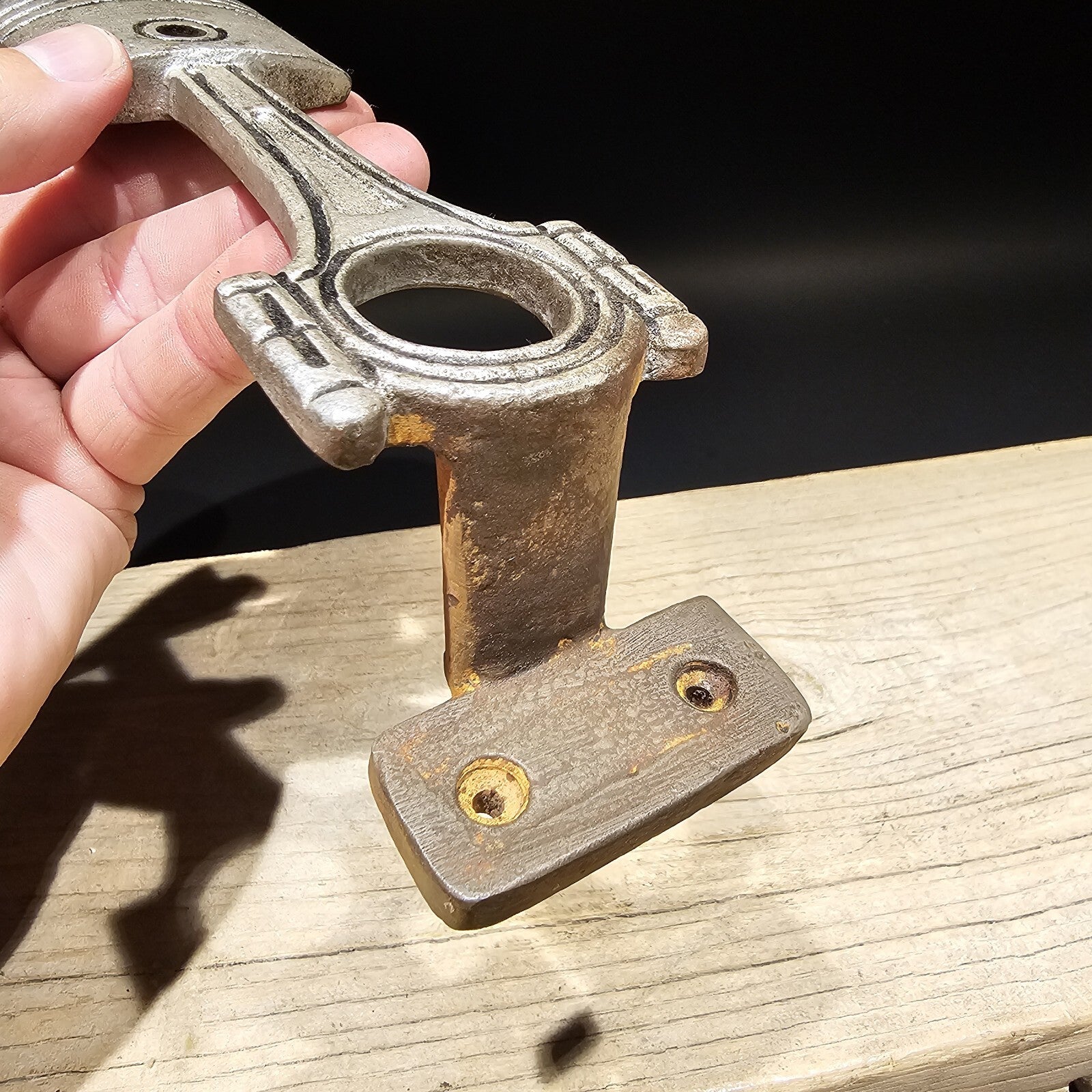 Antique Style Cast Iron Ford Door Gate Handle