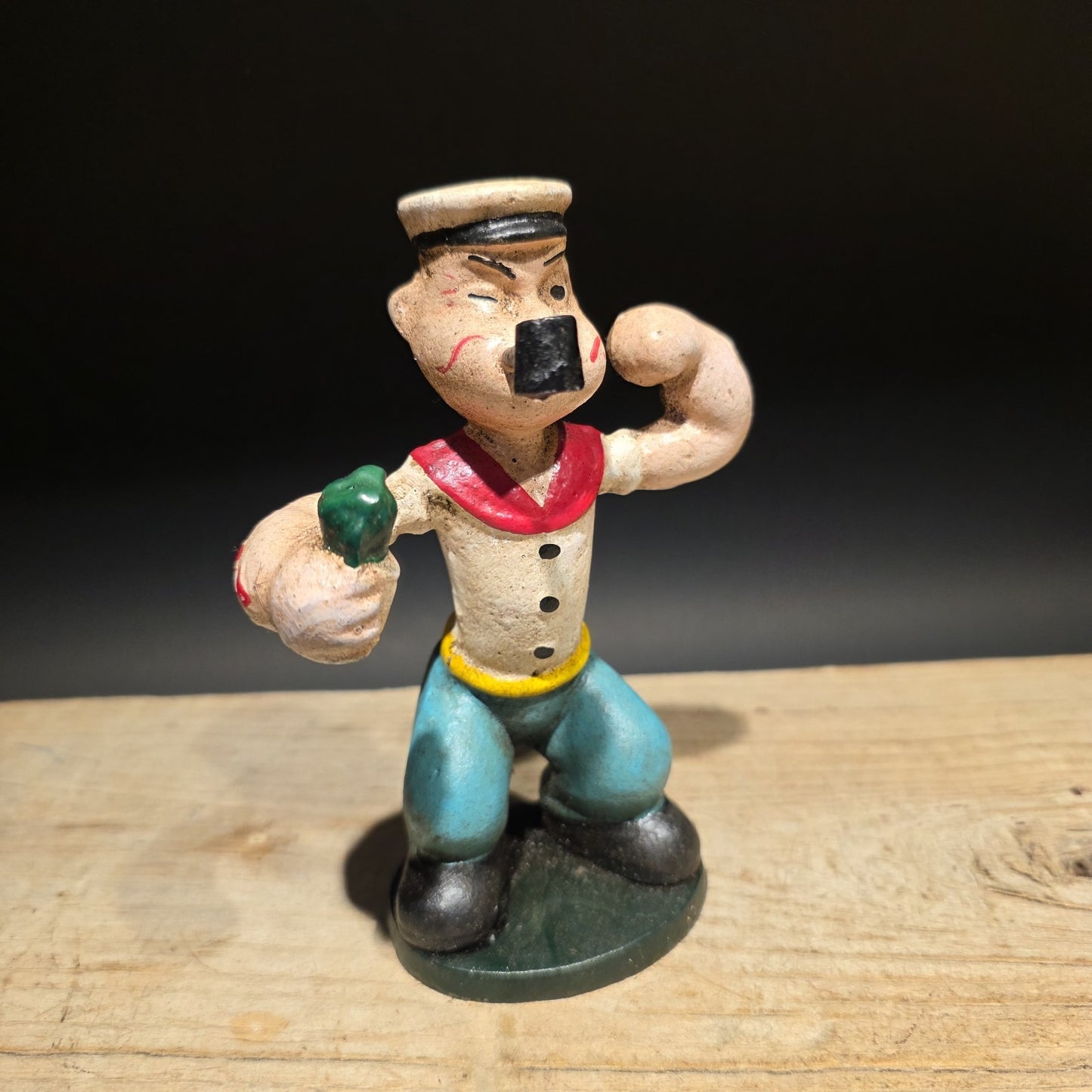 6" Antique Vintage Style Cast Iron Saylor Figurine