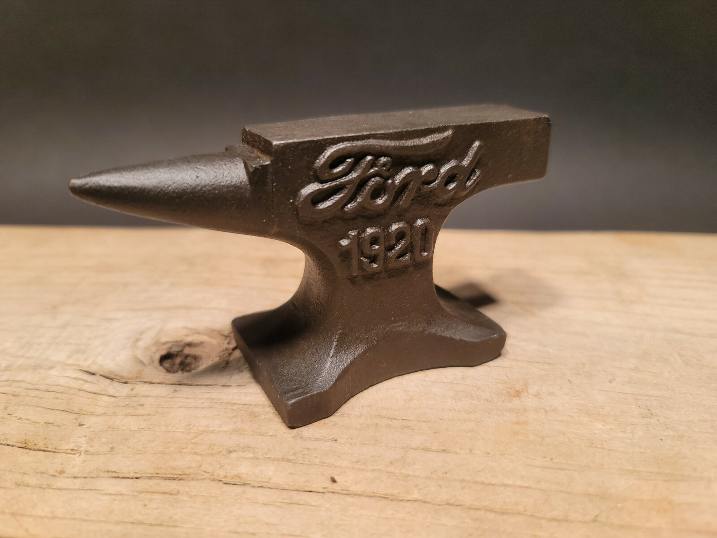 Vintage Antique Style Cast Iron Ford Miniature Anvil