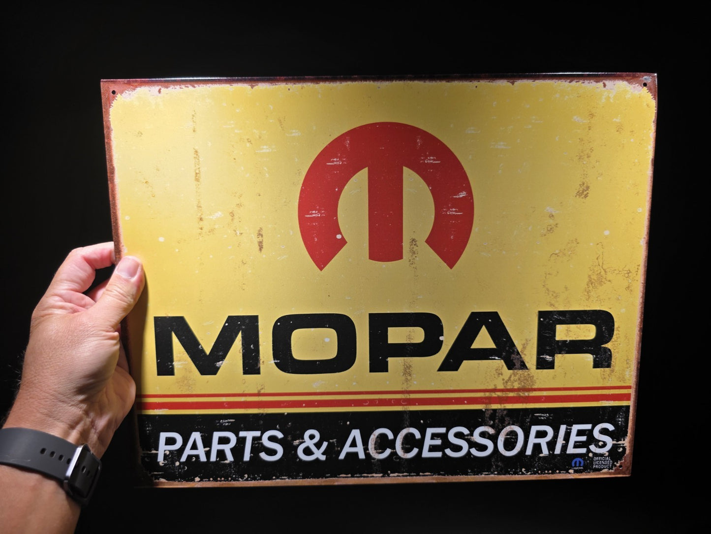 Metal Vintage Style Mopar Auto Parts Sign