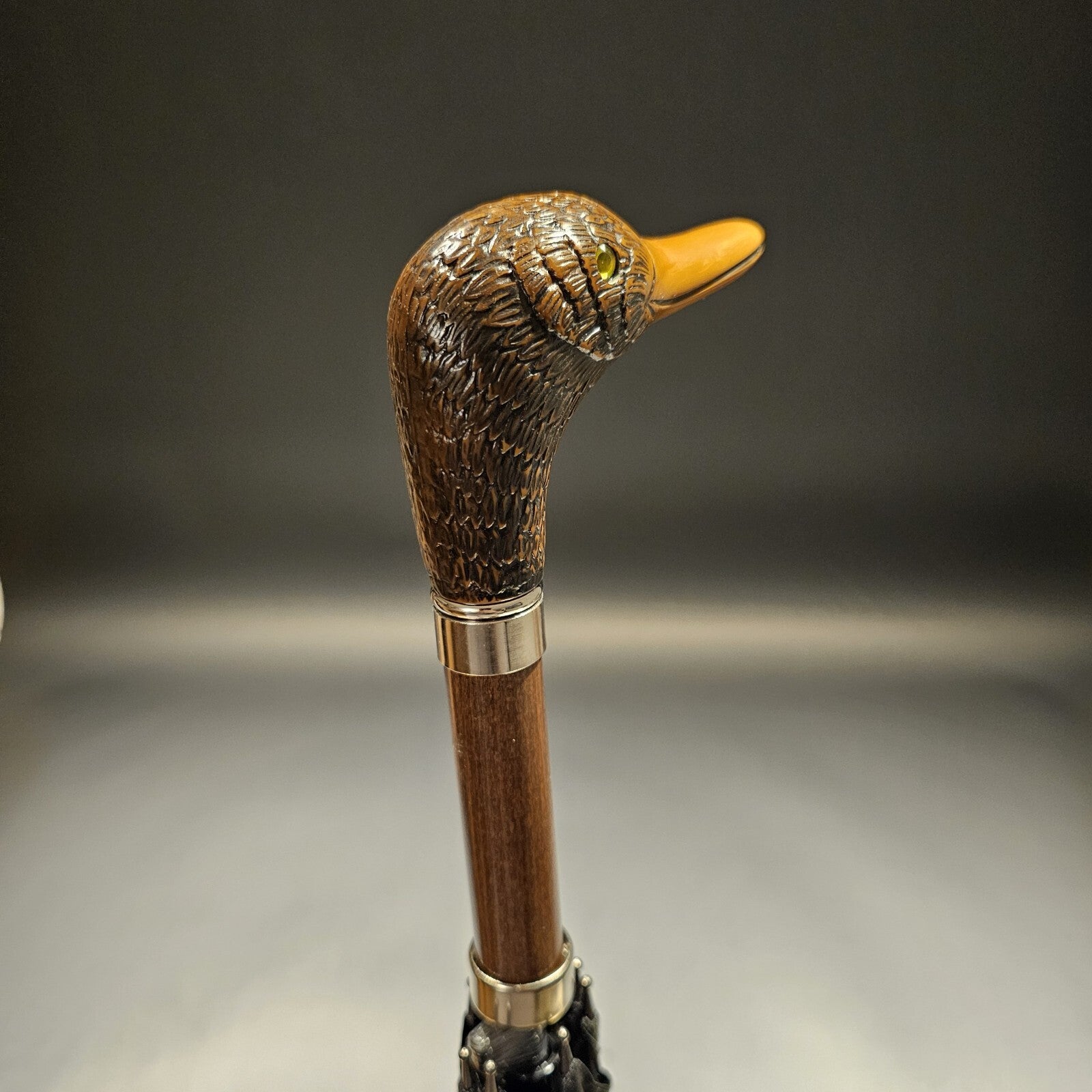Antique Style Mallard Head Umbrella