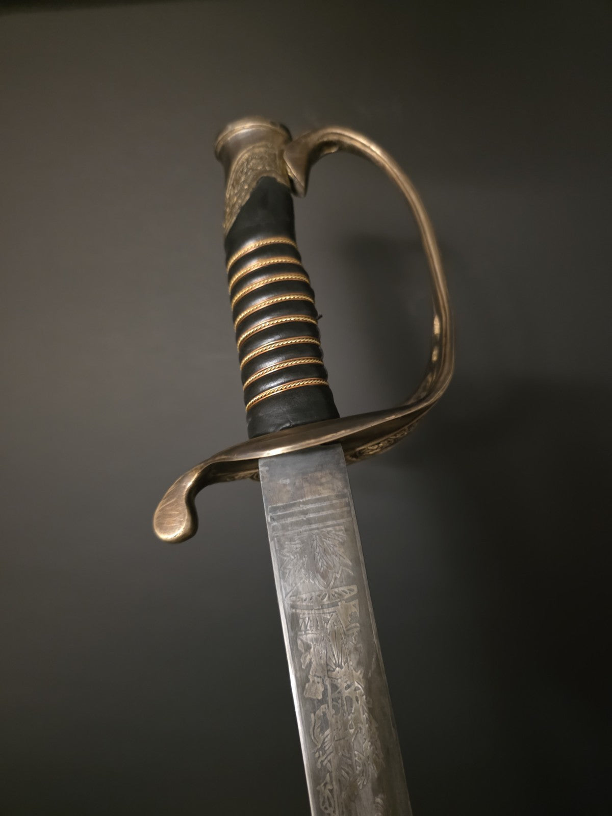 Antique-Style 1850 Union Officer’s Civil War Sword