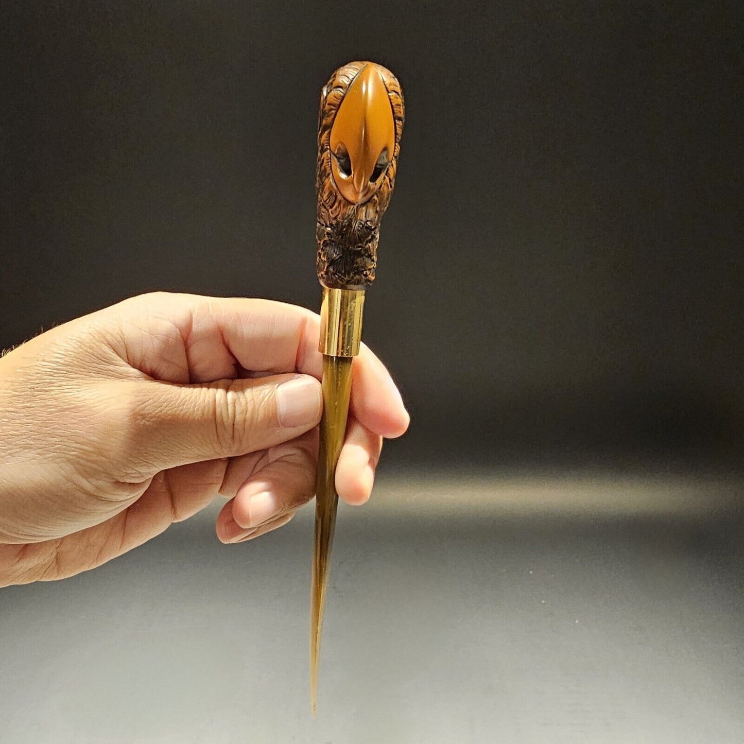 Antique Style Parrot Letter Opener Desk Collectible