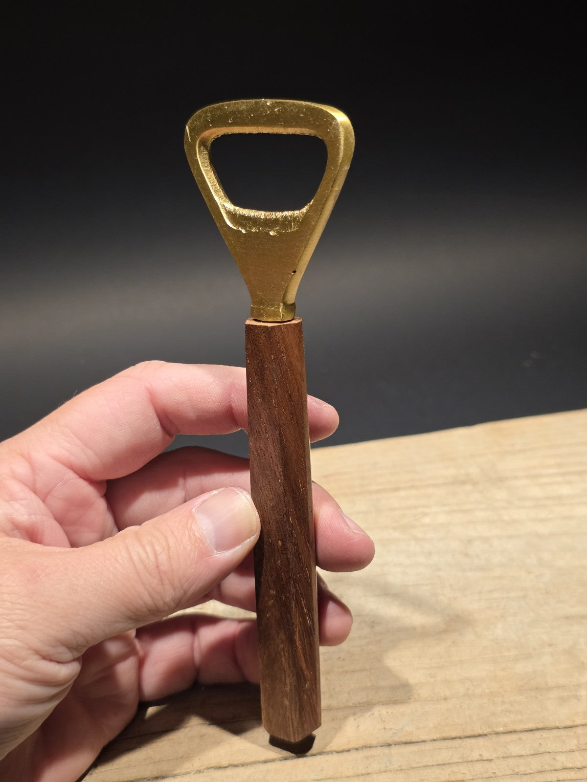 6"  Vintage Style Bottle Opener Wood Handle