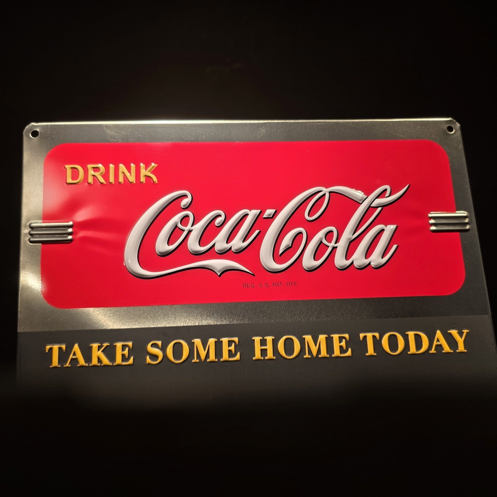17" Coca-Cola Menu Board Chalkboard Sign Vintage Style Coke Advertising Display