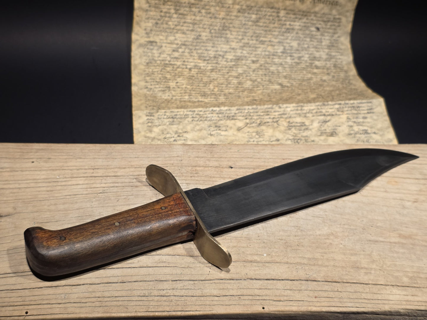 15" Antique Style Civil War Bowie Knife