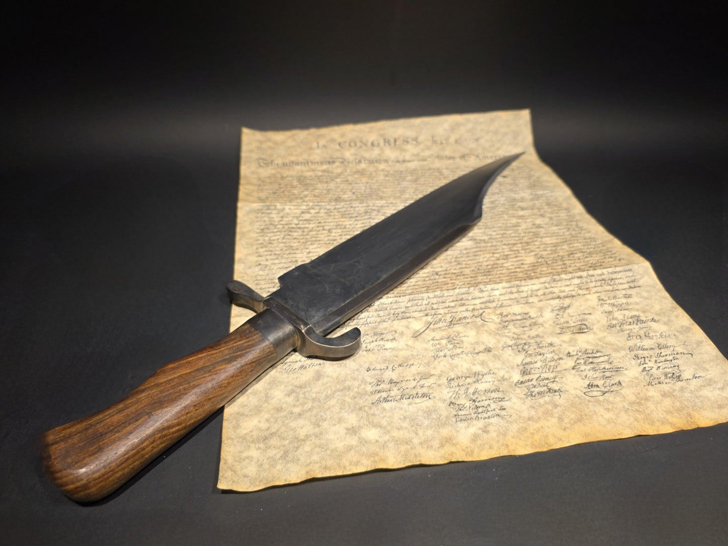 19" Antique Style Civil War Confederate Bowie Knife