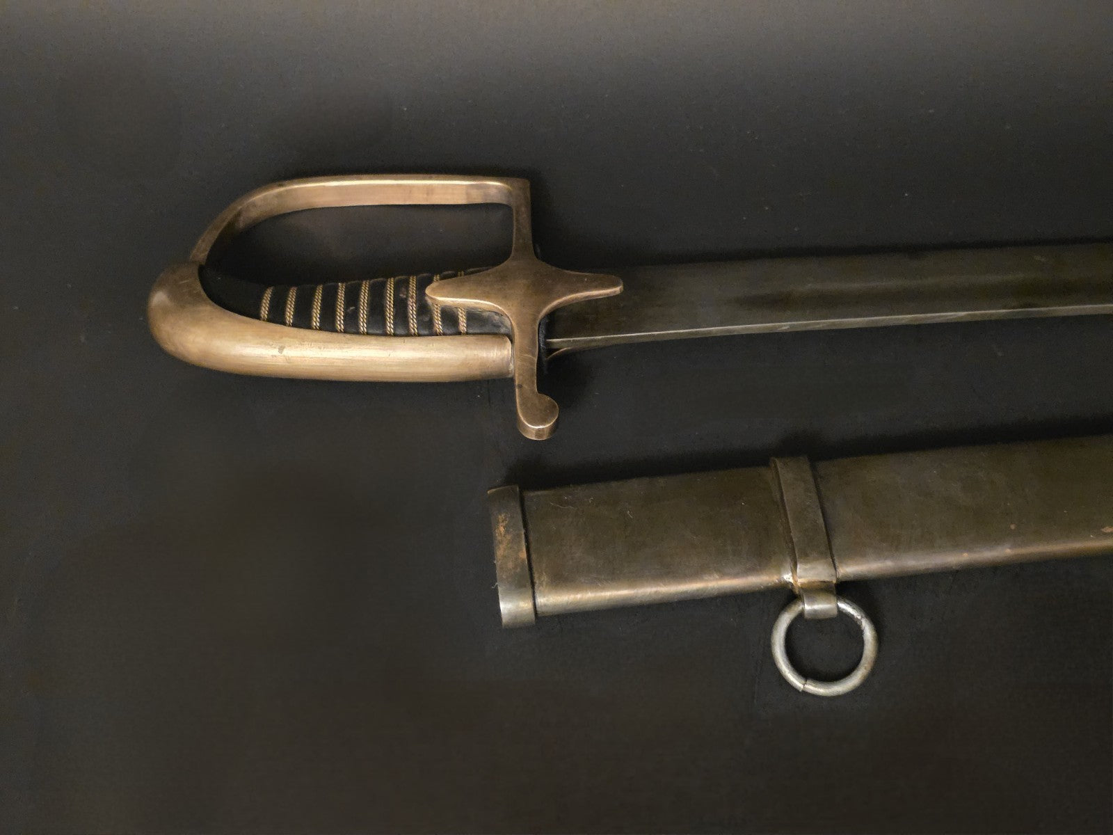 1821 Pattern Cavalry Saber Sword w/ Scabbard – British Officer Style