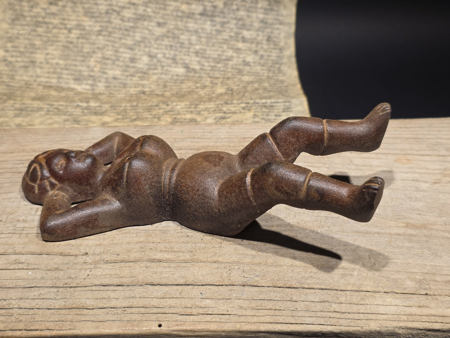 8.5" Antique Style Cast Iron Figural Boot Jack – Vintage Style Lady Boot Remover